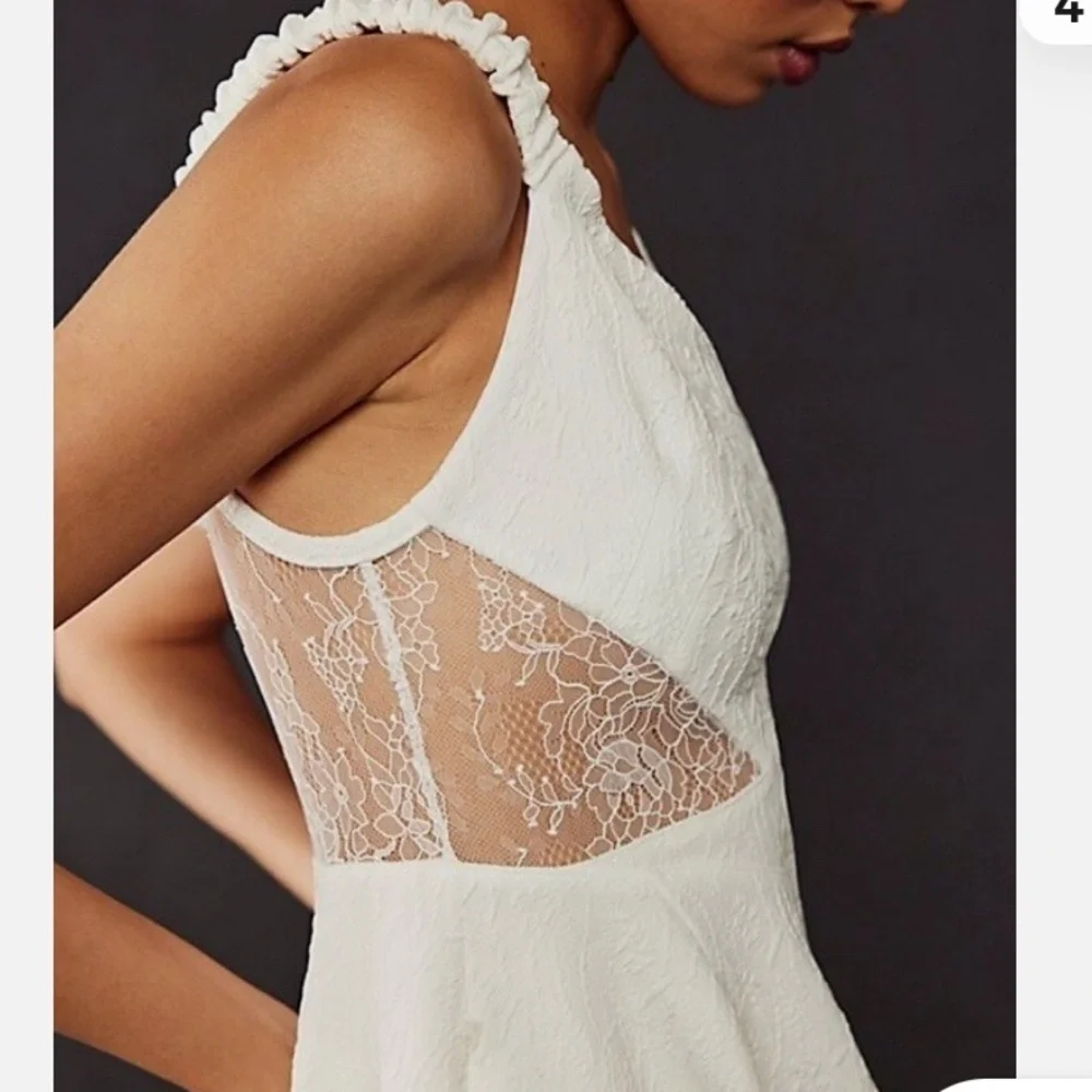 Free People Brooklyn Mini Skater Dress With Pockets NWOT